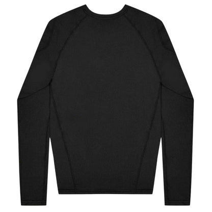 Black - Back - No Fear Mens Logo Raglan Long-Sleeved T-Shirt