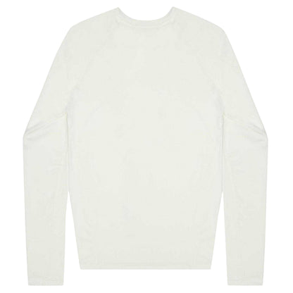 White - Back - No Fear Mens Logo Raglan Long-Sleeved T-Shirt