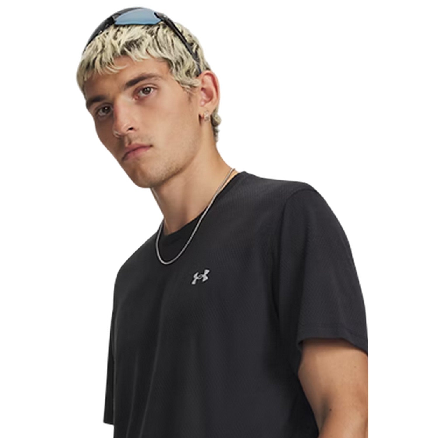 Black - Lifestyle - Under Armour Mens Velociti Performance Gym T-Shirt