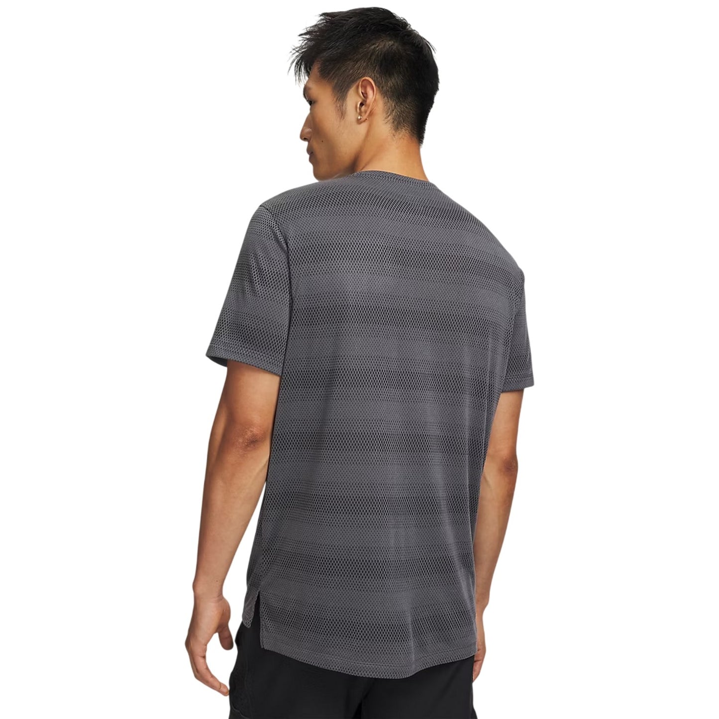 Castle Rock Grey - Back - Under Armour Mens Velociti Performance Gym T-Shirt