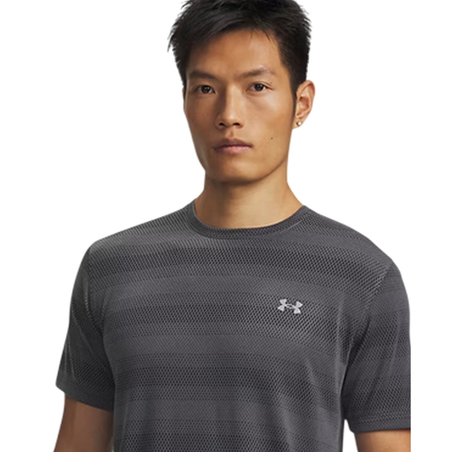 Castle Rock Grey - Lifestyle - Under Armour Mens Velociti Performance Gym T-Shirt