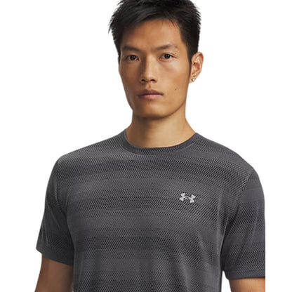 Castle Rock Grey - Lifestyle - Under Armour Mens Velociti Performance Gym T-Shirt