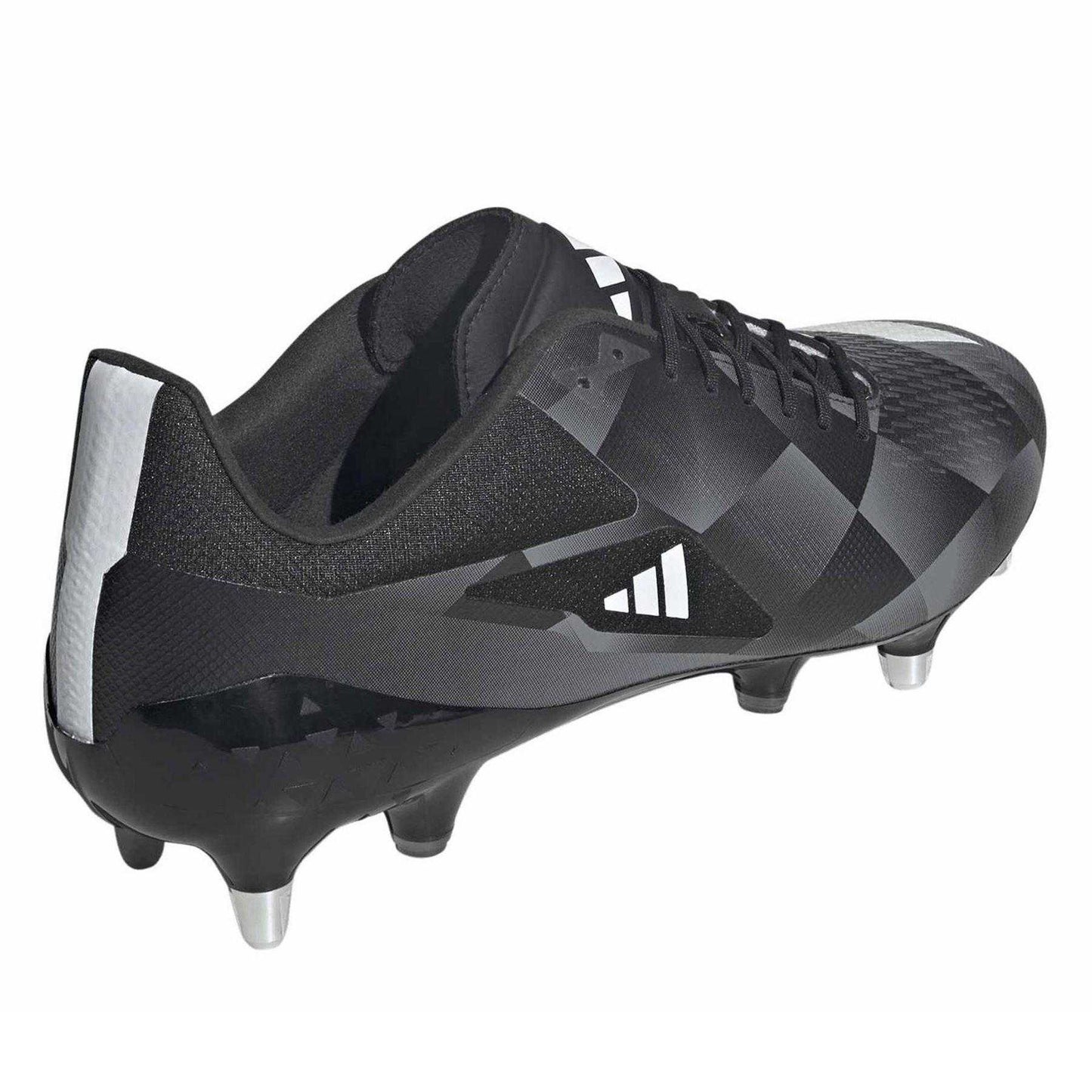 Core Black - Back - Adidas Mens Adizero RS15 Pro Rugby Boots