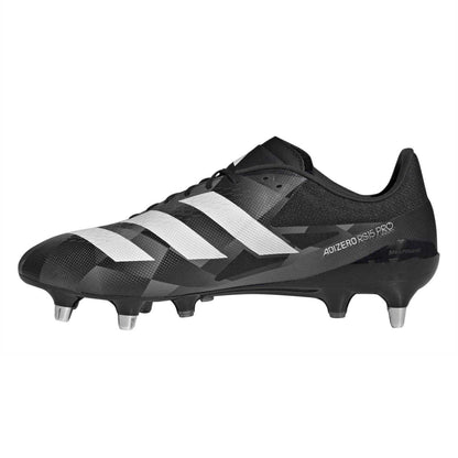 Core Black - Side - Adidas Mens Adizero RS15 Pro Rugby Boots