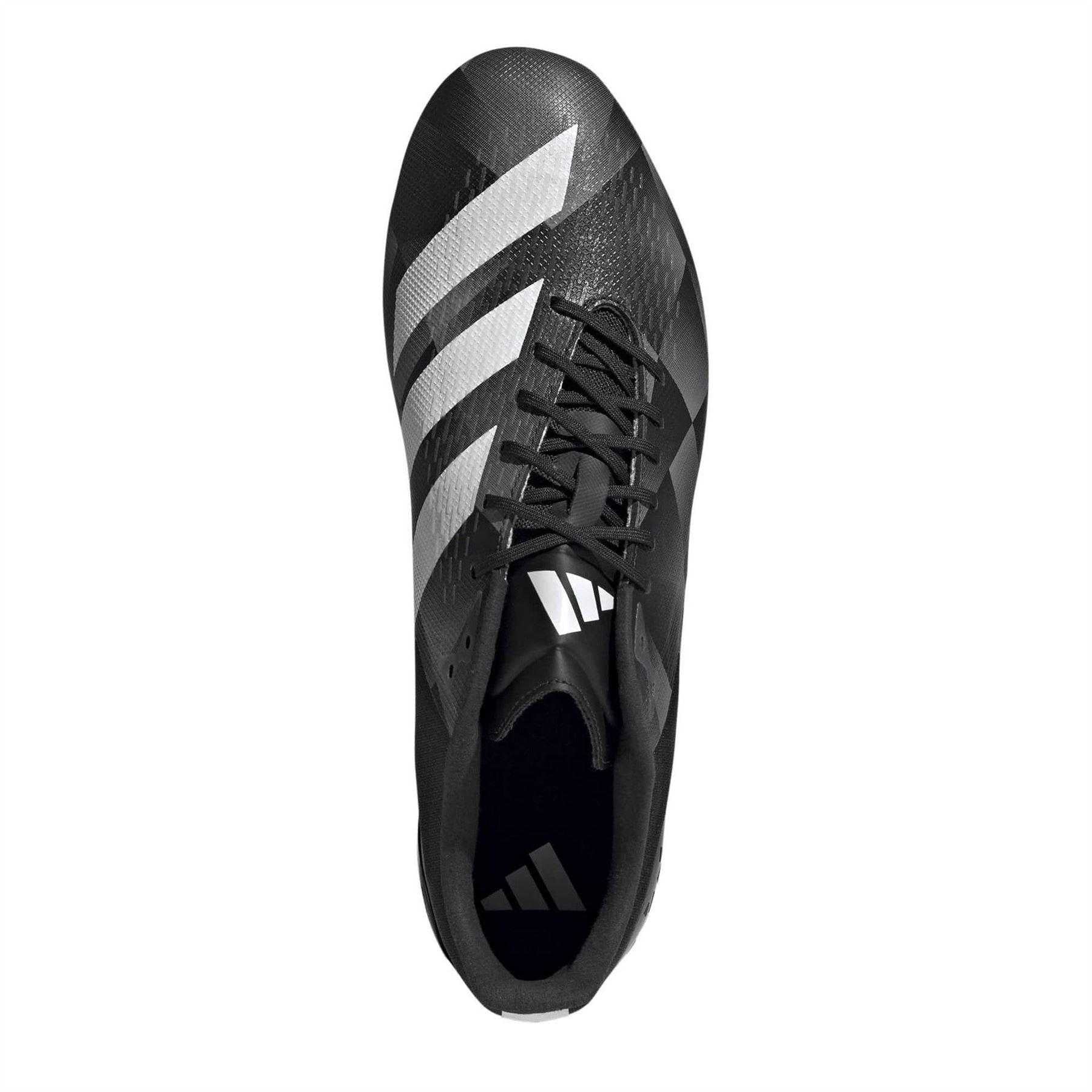 Core Black - Pack Shot - Adidas Mens Adizero RS15 Pro Rugby Boots