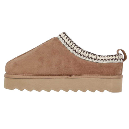 Sand - Side - SoulCal Womens-Ladies Slippers