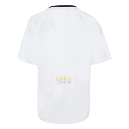 White-Yellow - Back - Nike Boys Perf Select Performance T-Shirt