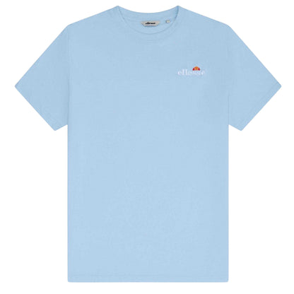 Light Blue - Front - Ellesse Mens Squalius Logo T-Shirt