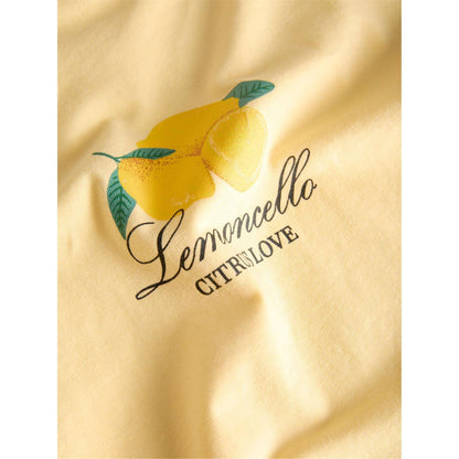 Yellow - Back - JJXX Womens-Ladies Olive Drupe T-Shirt