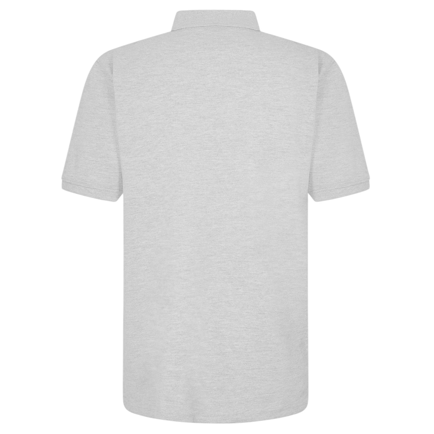 Grey Marl - Back - Jack Wills Mens Classic Embroidered Logo Polo Shirt