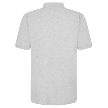 Grey Marl - Back - Jack Wills Mens Classic Embroidered Logo Polo Shirt