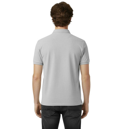 Grey Marl - Side - Jack Wills Mens Classic Embroidered Logo Polo Shirt