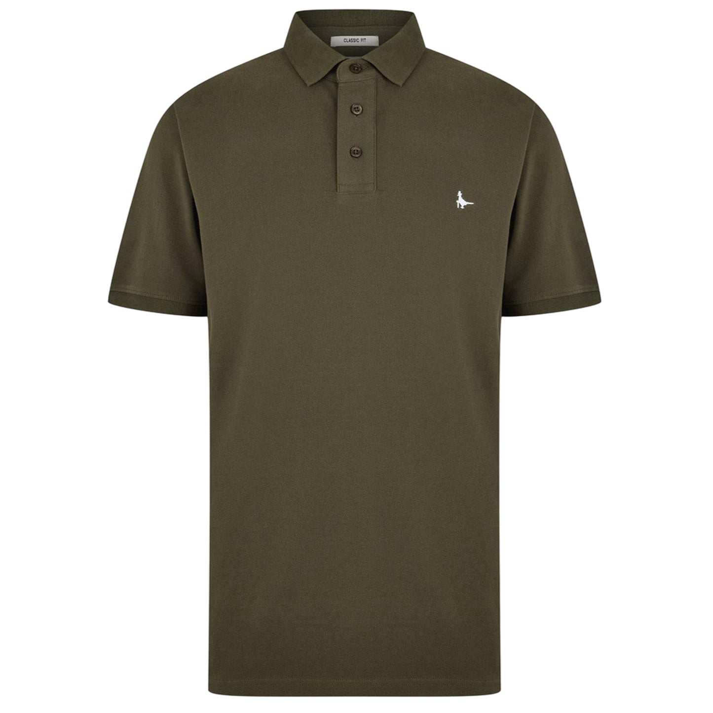 Leaf - Front - Jack Wills Mens Classic Embroidered Logo Polo Shirt