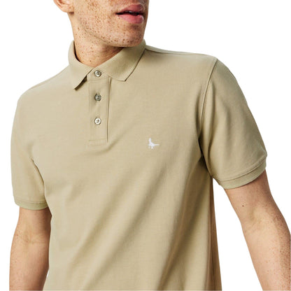 Pistachio - Side - Jack Wills Mens Classic Embroidered Logo Polo Shirt