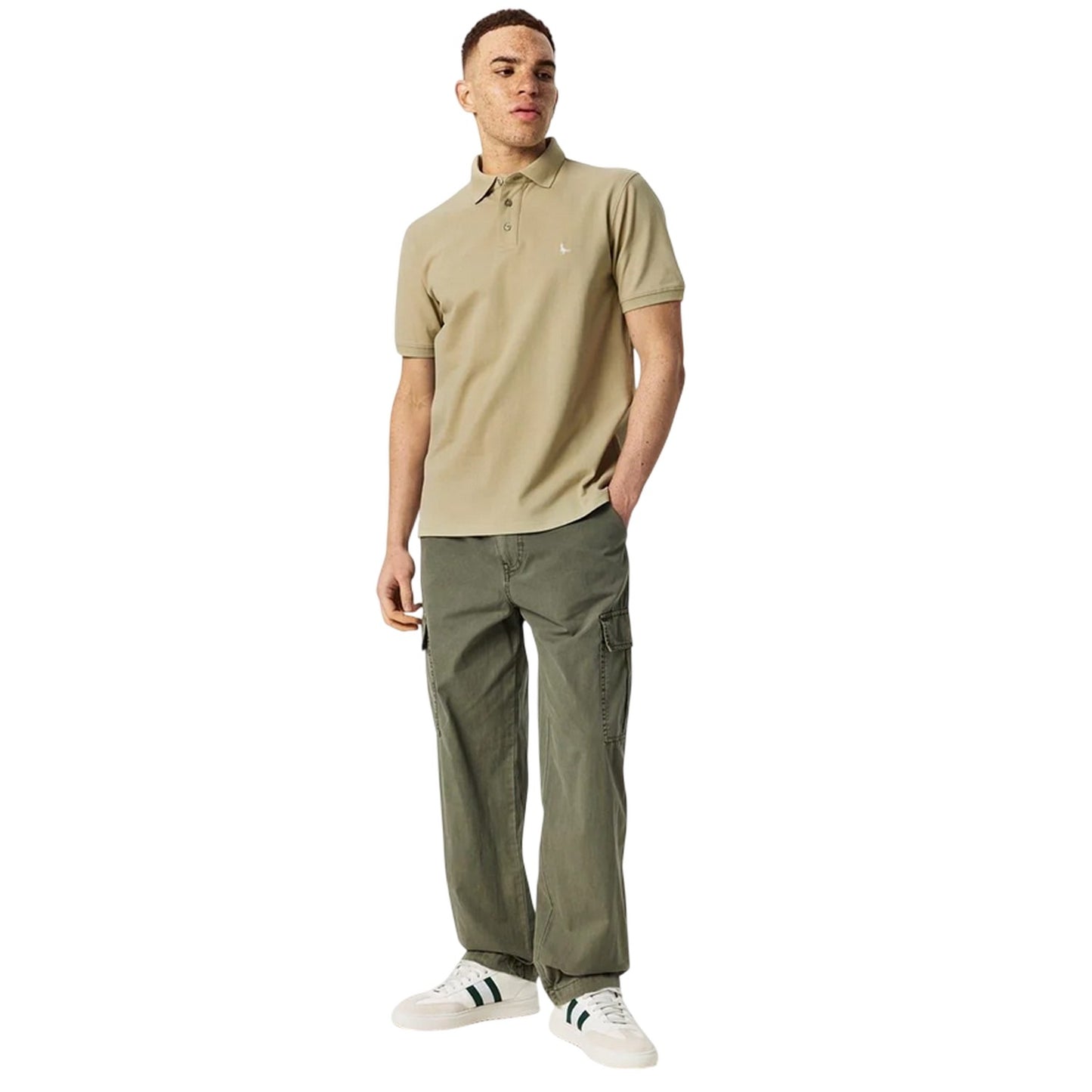 Pistachio - Lifestyle - Jack Wills Mens Classic Embroidered Logo Polo Shirt