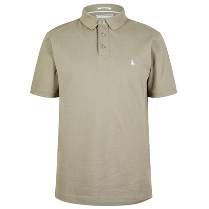 Silver Sage - Front - Jack Wills Mens Classic Embroidered Logo Polo Shirt