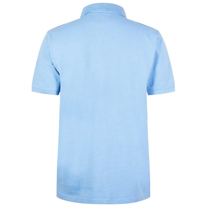 Sky - Back - Jack Wills Mens Classic Embroidered Logo Polo Shirt