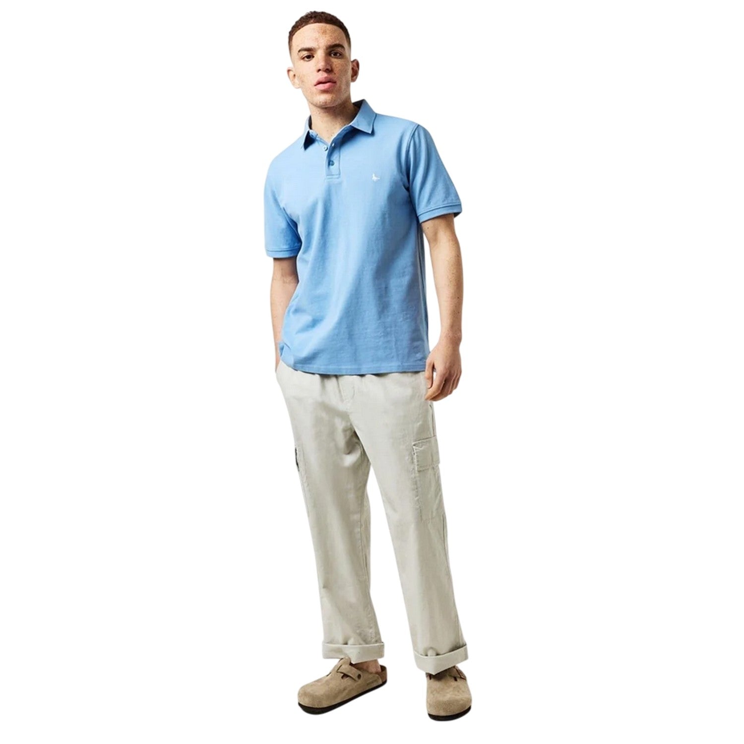 Sky - Lifestyle - Jack Wills Mens Classic Embroidered Logo Polo Shirt