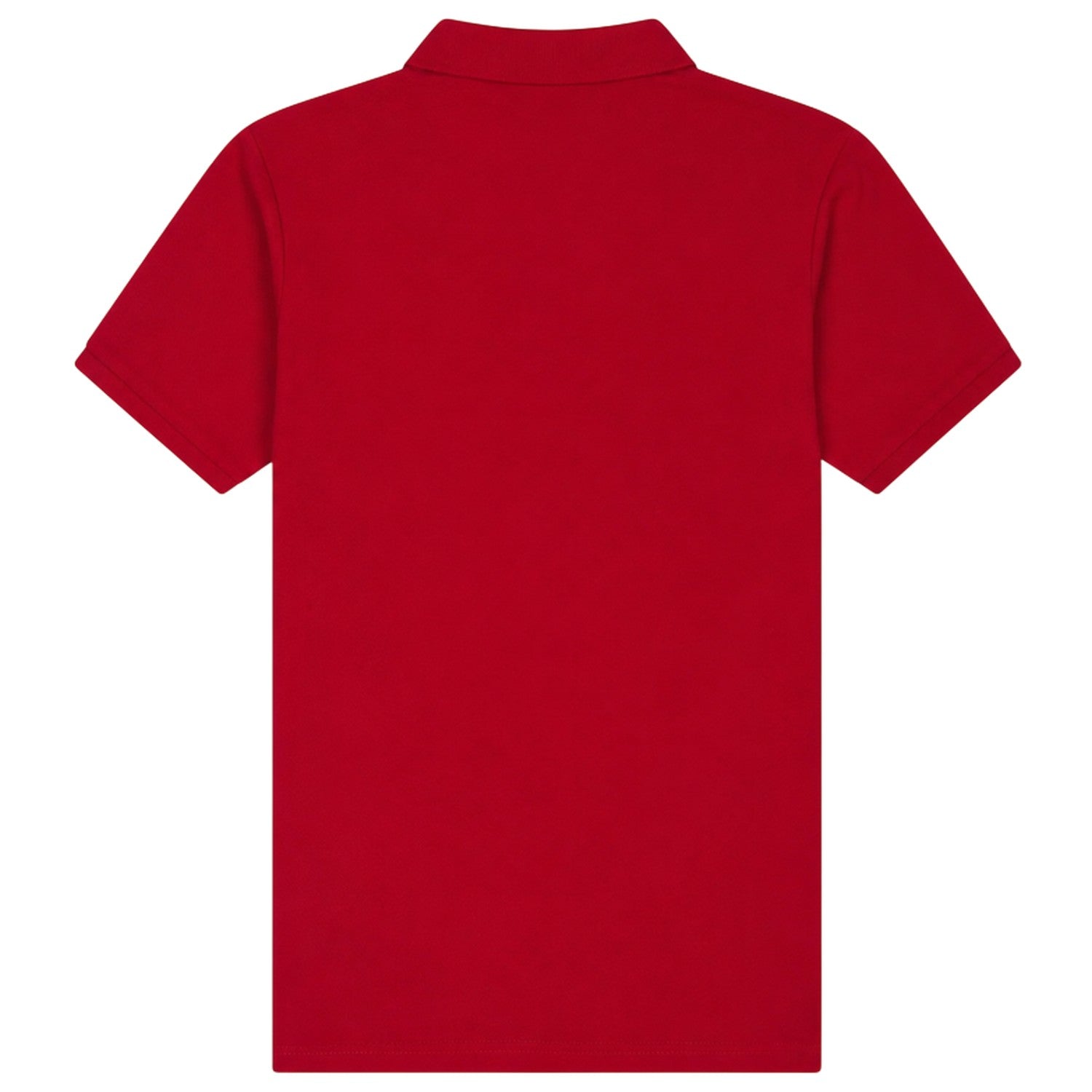 Dark Red - Back - Farah Boys Bugsworth Embroidered Short-Sleeved Polo Shirt