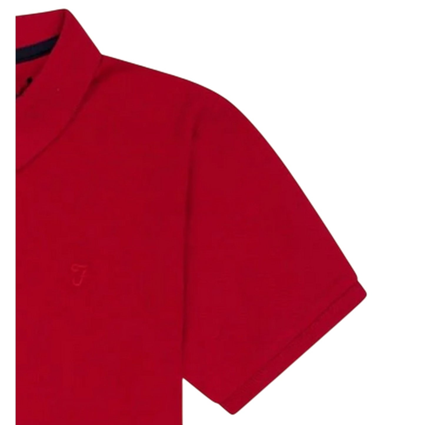 Dark Red - Lifestyle - Farah Boys Bugsworth Embroidered Short-Sleeved Polo Shirt