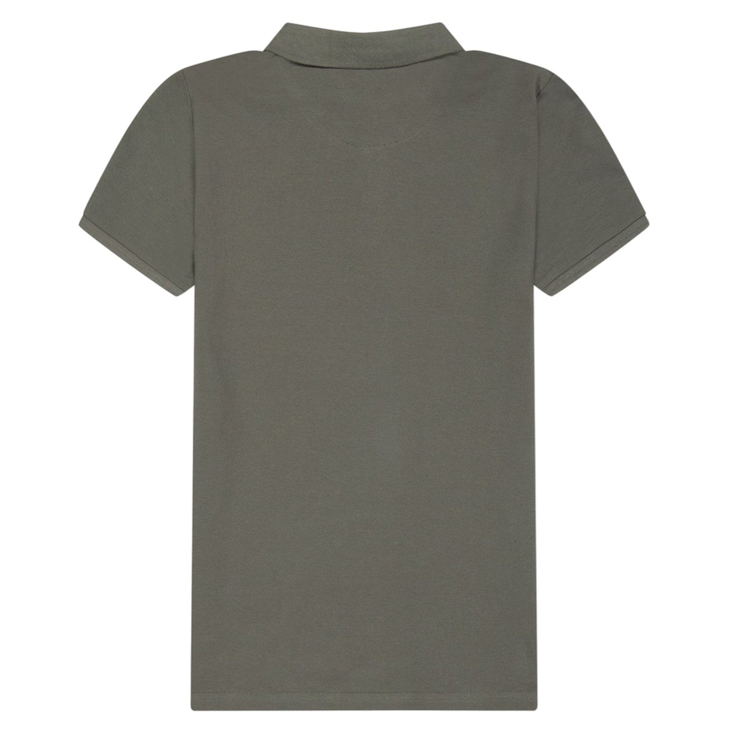Green - Back - Farah Boys Bugsworth Embroidered Short-Sleeved Polo Shirt