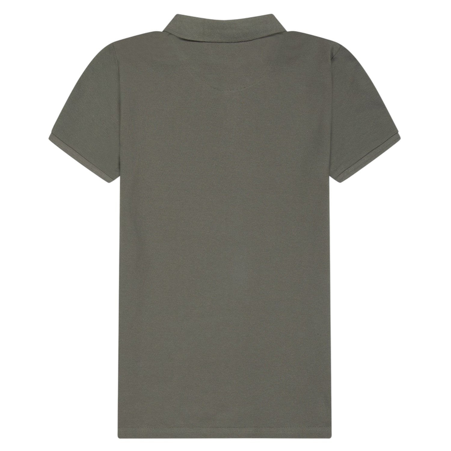 Green - Back - Farah Boys Bugsworth Embroidered Short-Sleeved Polo Shirt