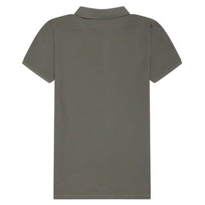 Green - Back - Farah Boys Bugsworth Embroidered Short-Sleeved Polo Shirt