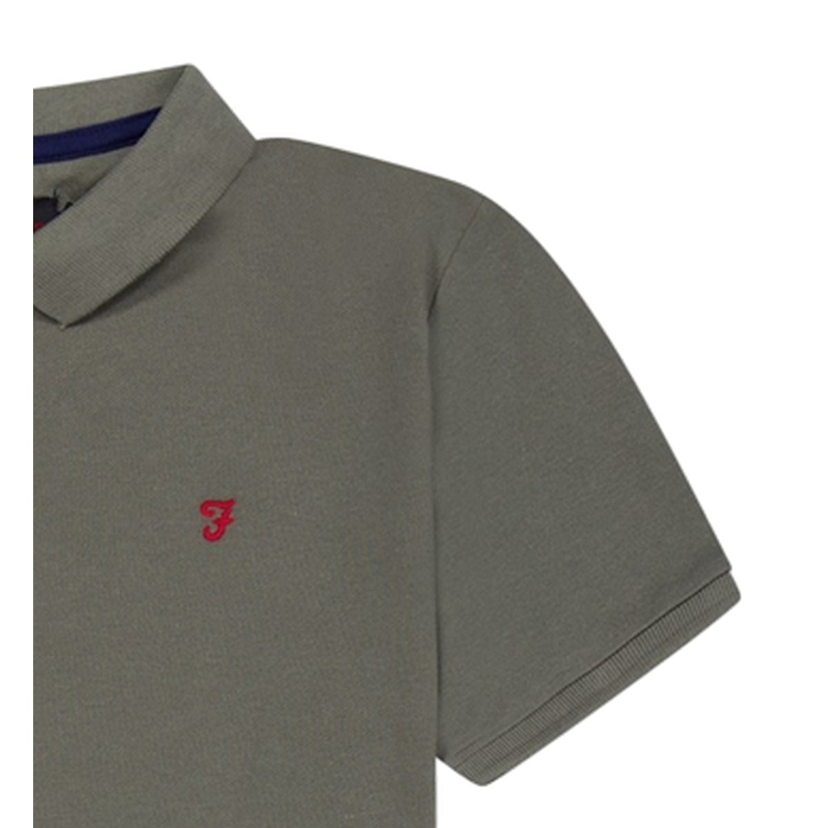 Green - Lifestyle - Farah Boys Bugsworth Embroidered Short-Sleeved Polo Shirt