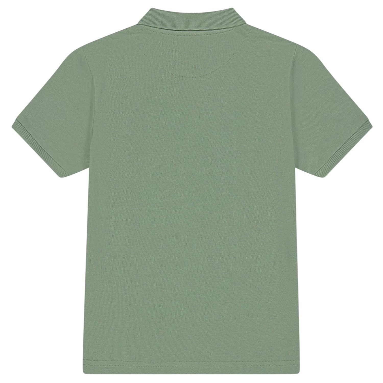 Light Green - Side - Farah Boys Bugsworth Embroidered Short-Sleeved Polo Shirt