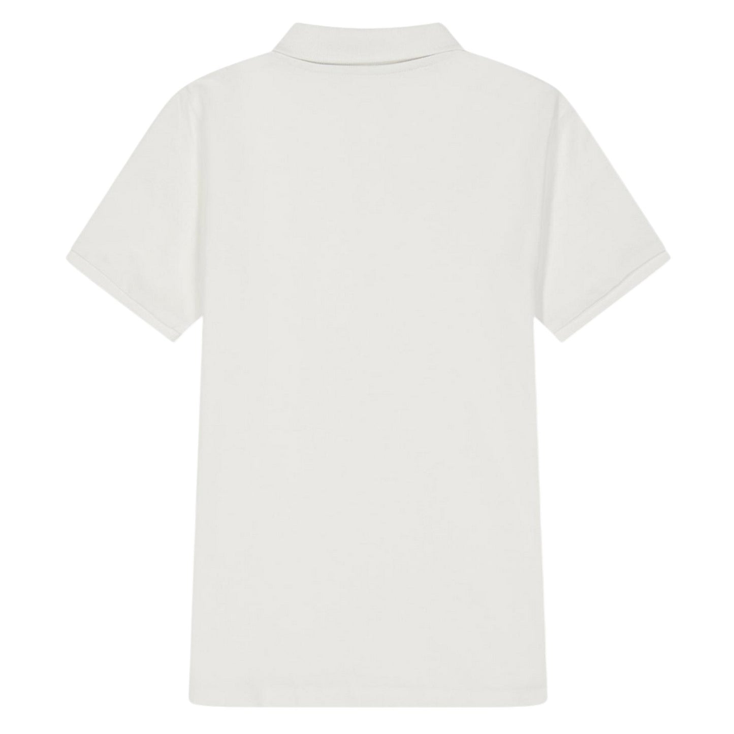 White - Back - Farah Boys Bugsworth Embroidered Short-Sleeved Polo Shirt