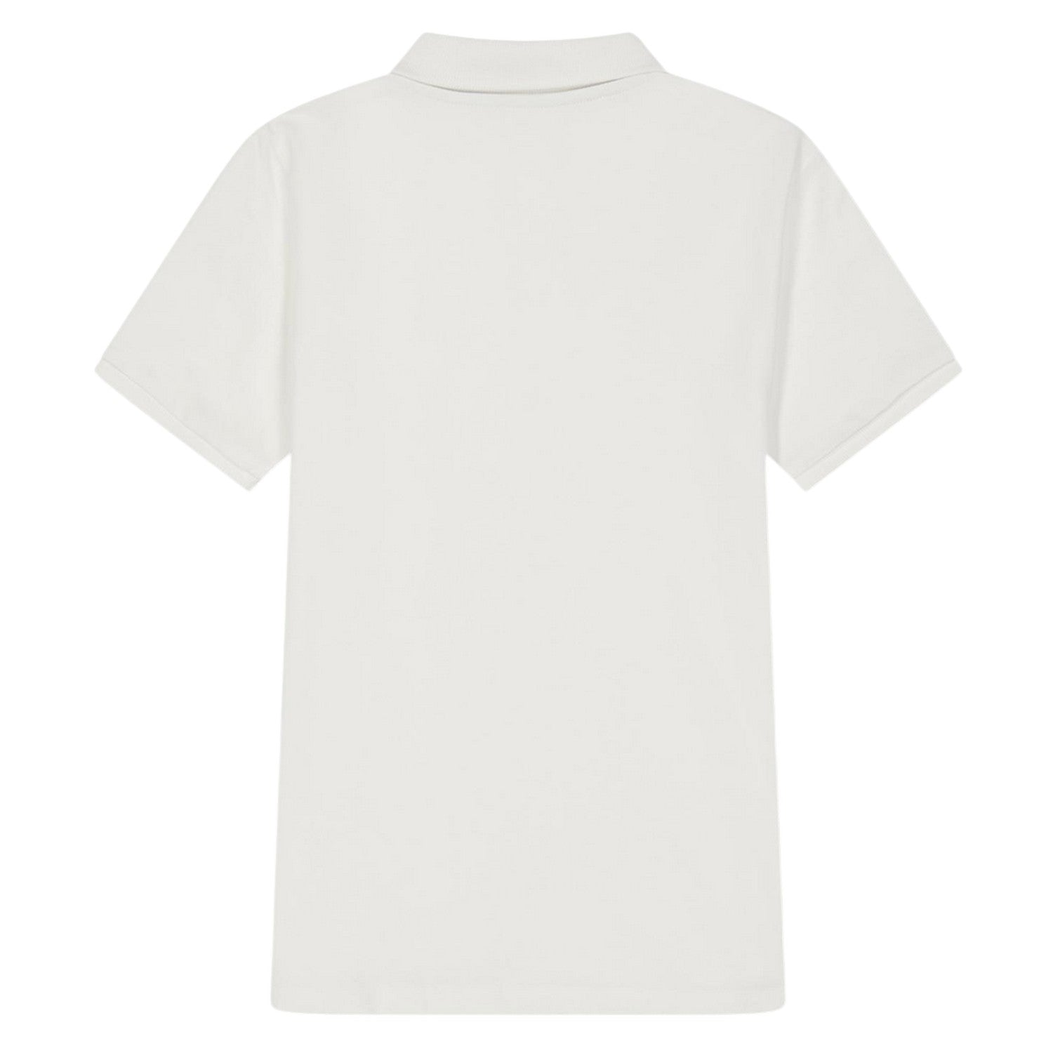 White - Back - Farah Boys Bugsworth Embroidered Short-Sleeved Polo Shirt