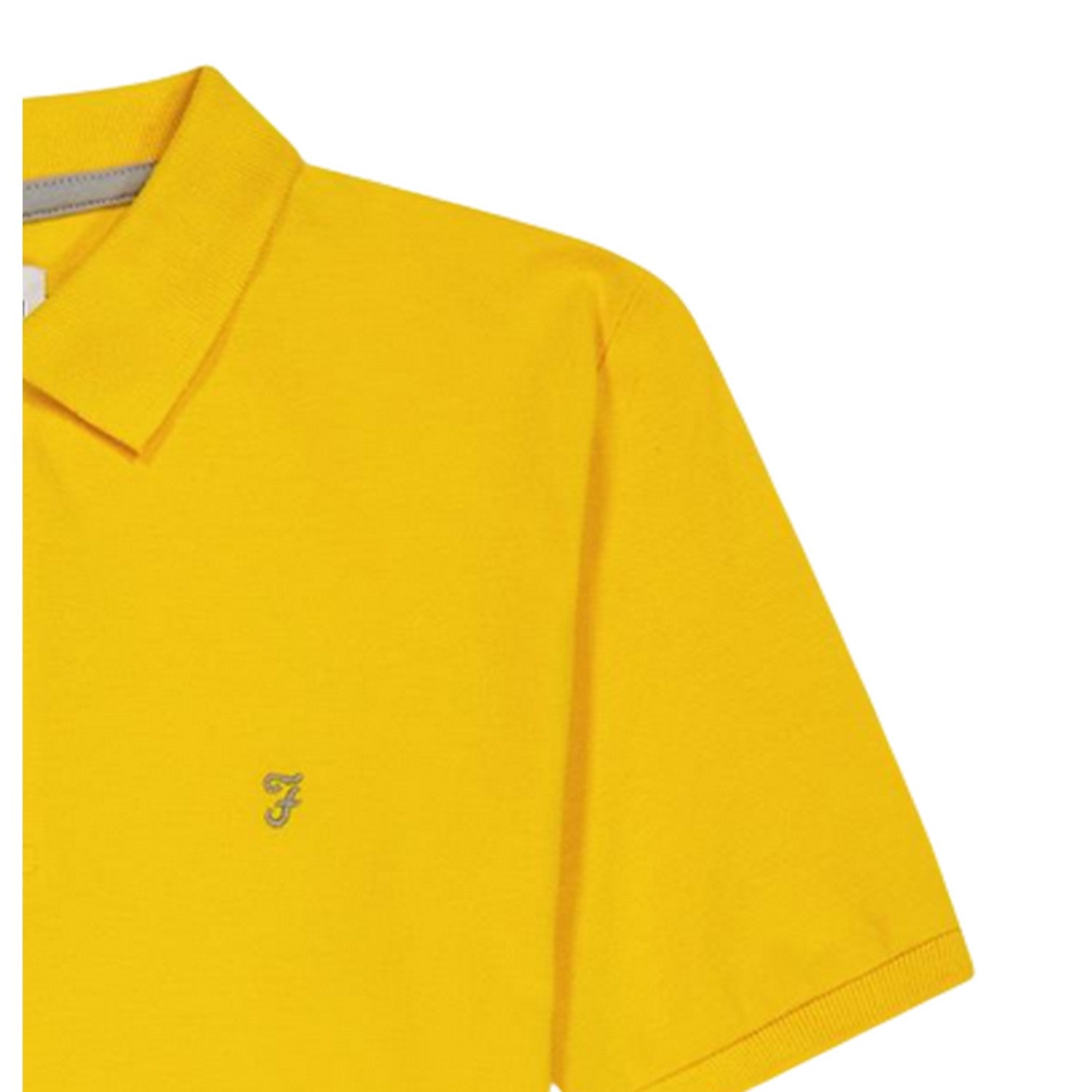 Yellow - Lifestyle - Farah Boys Bugsworth Embroidered Short-Sleeved Polo Shirt