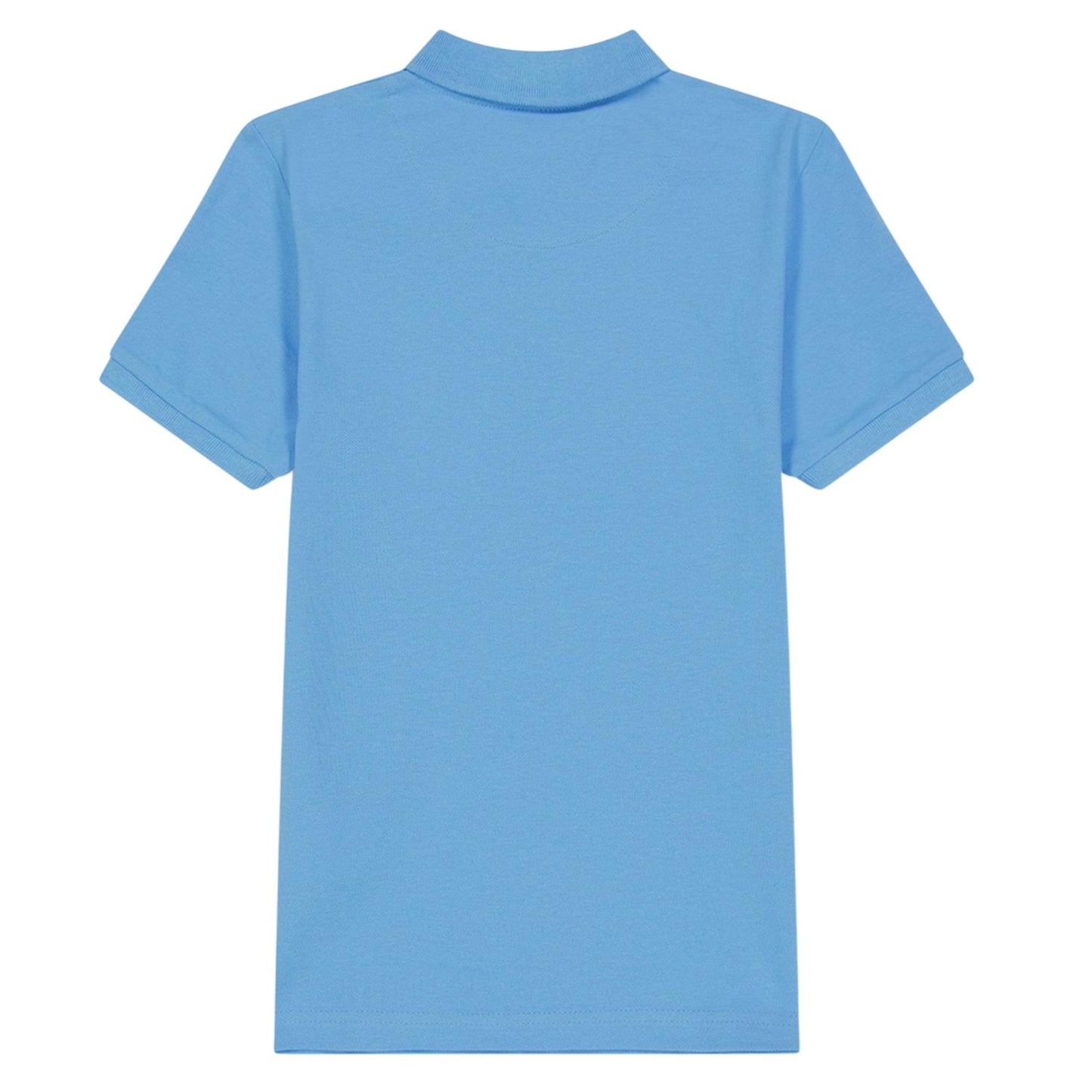 Breezy Blue - Back - Farah Boys Bugsworth Embroidered Short-Sleeved Polo Shirt