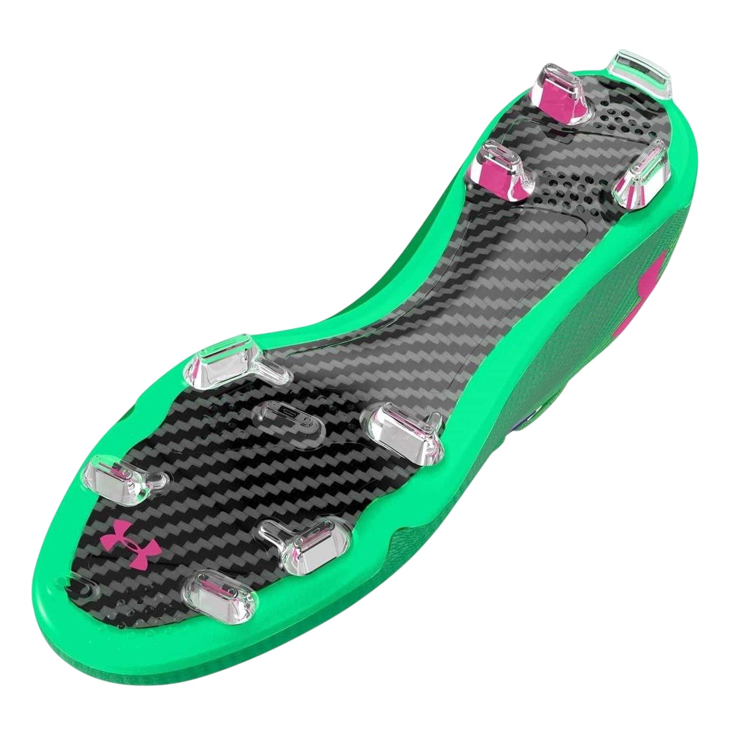 Green - Lifestyle - Under Armour Mens Shoody Elite 2.0 Round Toe Football Boots