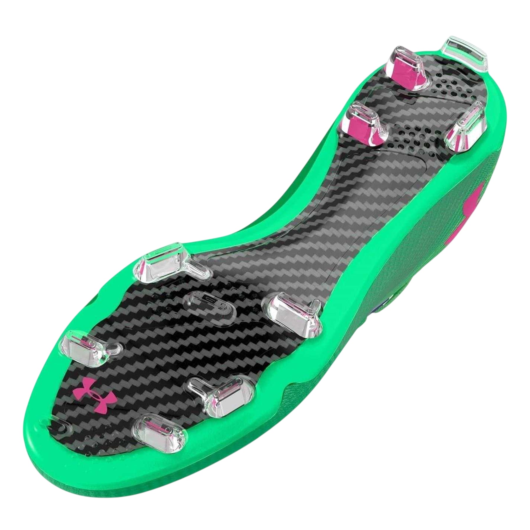 Green - Lifestyle - Under Armour Mens Shoody Elite 2.0 Round Toe Football Boots