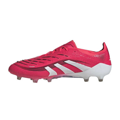 Red - Side - Adidas Mens Predator Elite Firm Ground Football Boots
