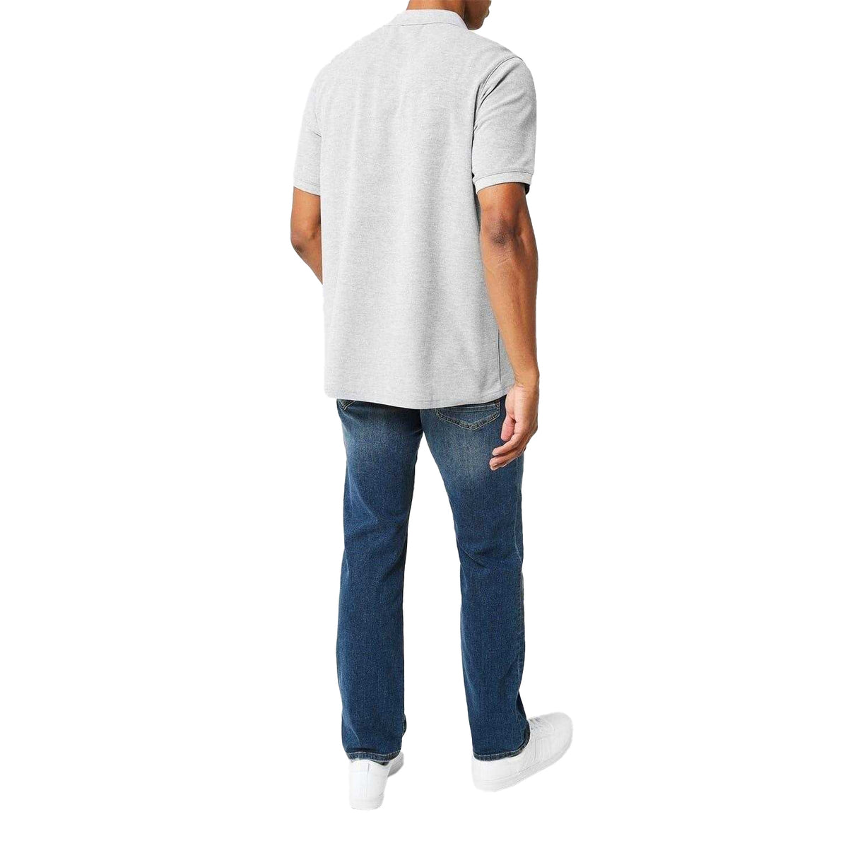 Grey Marl - Lifestyle - Slazenger Mens Embroidered Logo Polo Shirt