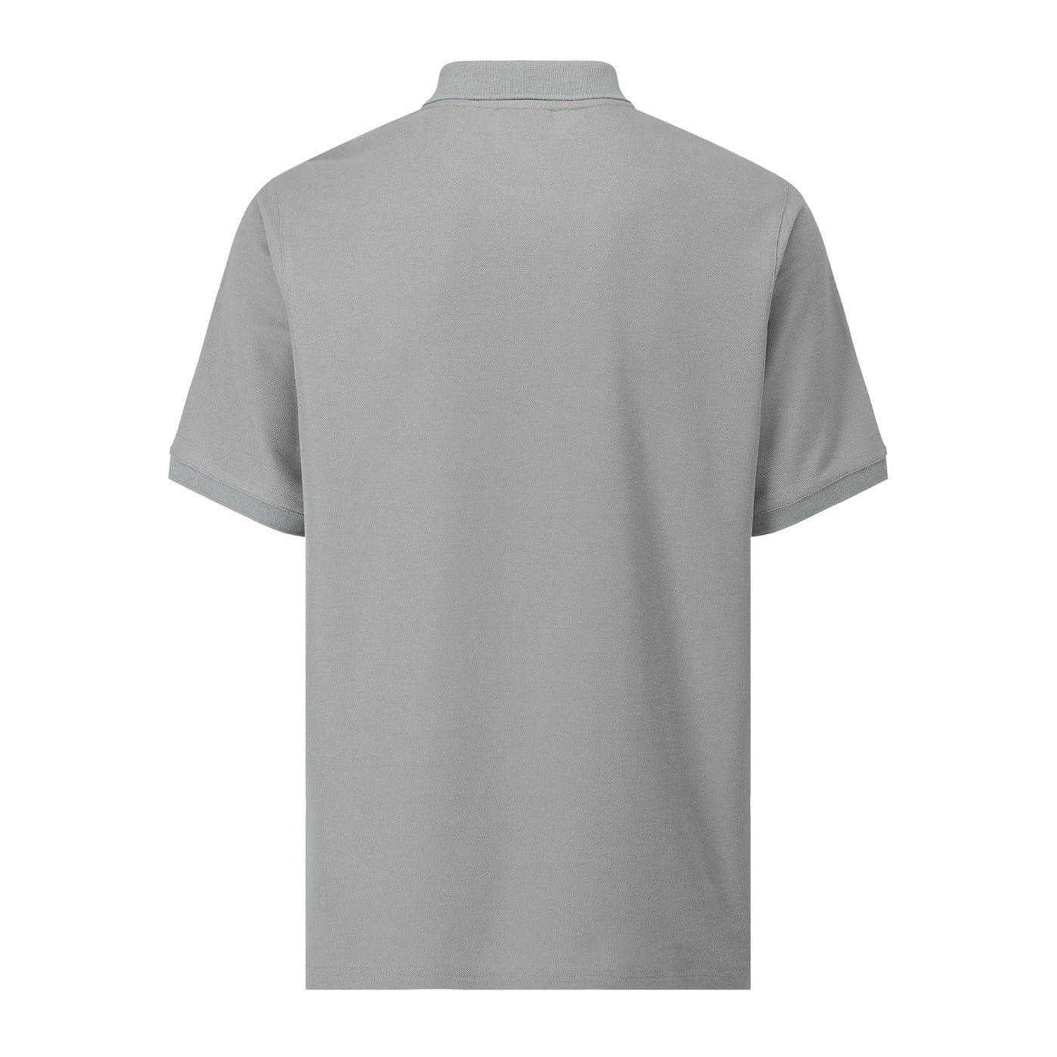 Light Grey - Back - Slazenger Mens Embroidered Logo Polo Shirt