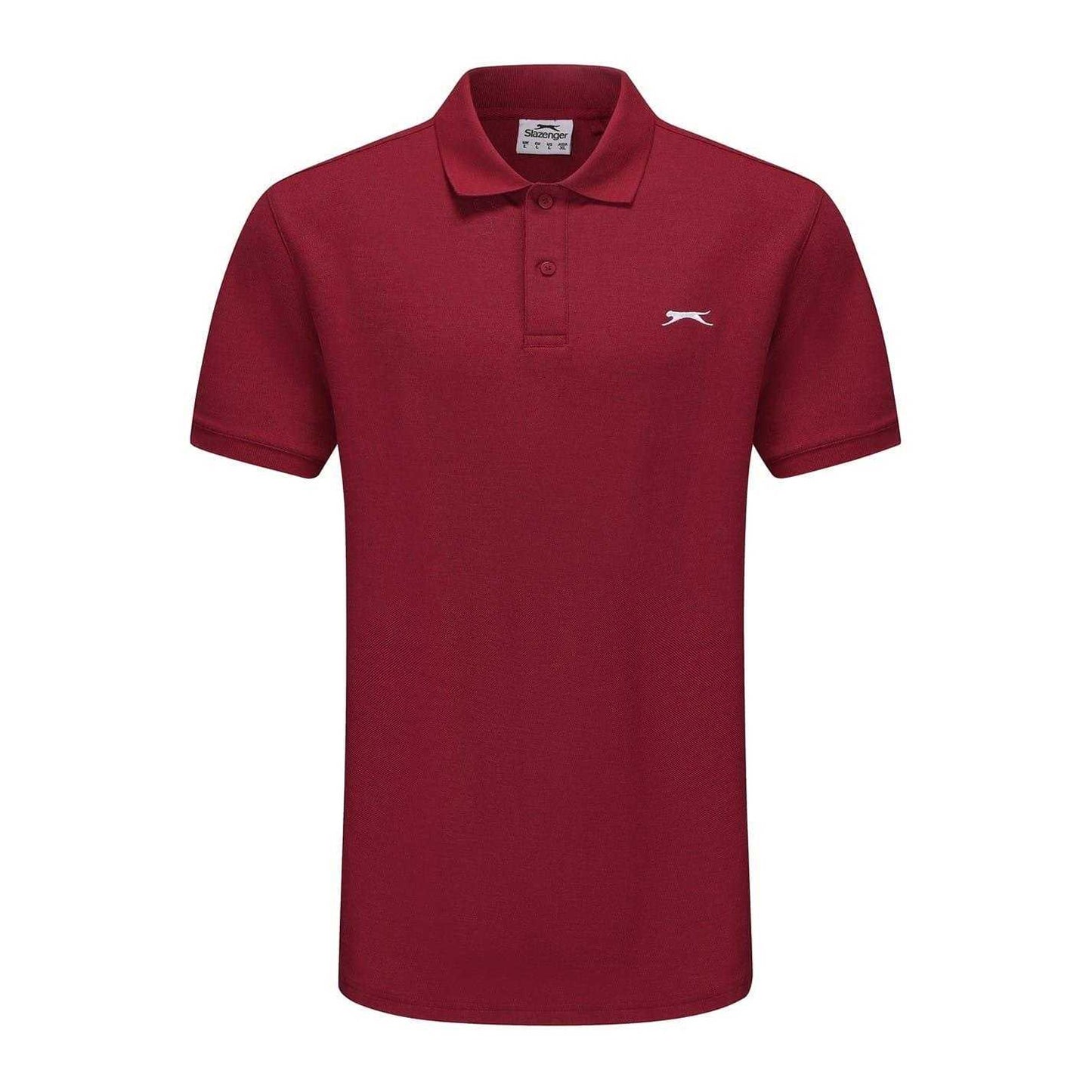 Berry - Front - Slazenger Mens Embroidered Logo Polo Shirt