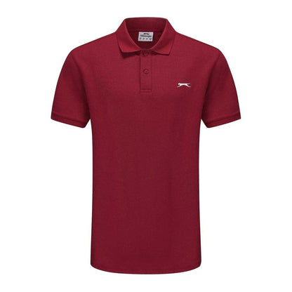 Berry - Front - Slazenger Mens Embroidered Logo Polo Shirt