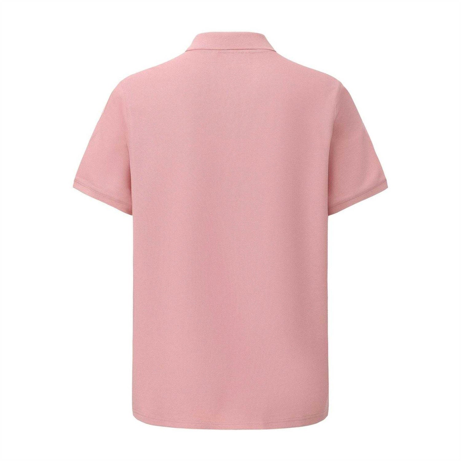 Light Pink - Back - Slazenger Mens Embroidered Logo Polo Shirt