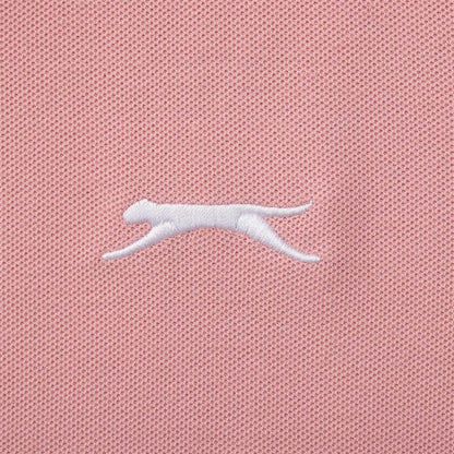 Light Pink - Lifestyle - Slazenger Mens Embroidered Logo Polo Shirt