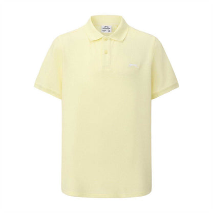 Light Yellow - Front - Slazenger Mens Embroidered Logo Polo Shirt