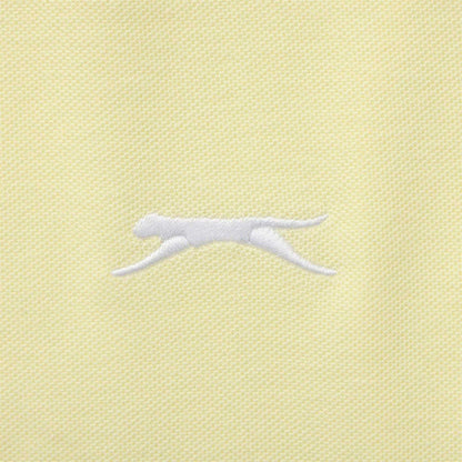 Light Yellow - Lifestyle - Slazenger Mens Embroidered Logo Polo Shirt