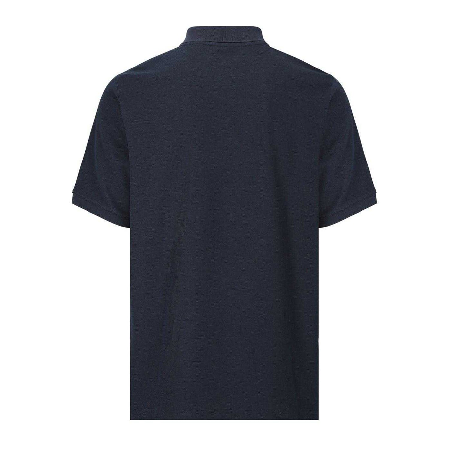 Navy - Back - Slazenger Mens Embroidered Logo Polo Shirt