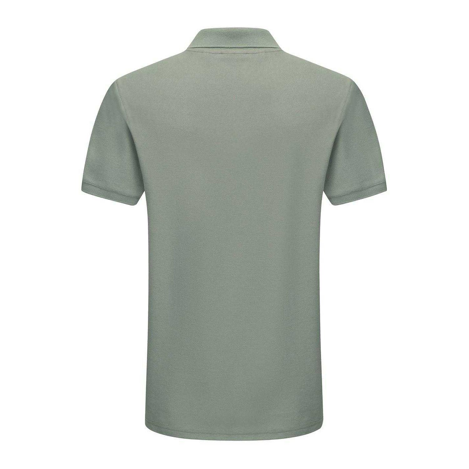 Pistachio - Back - Slazenger Mens Embroidered Logo Polo Shirt