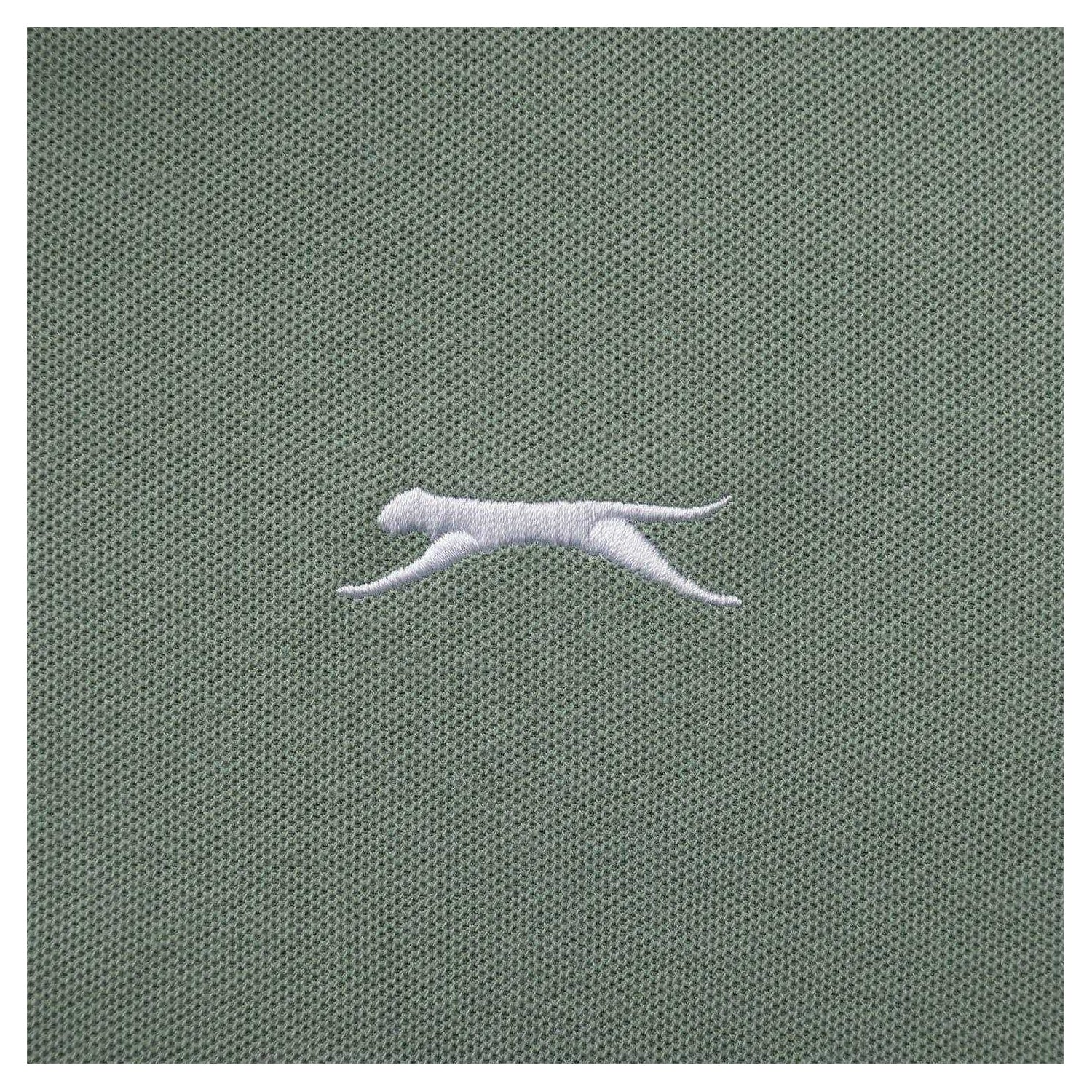 Pistachio - Lifestyle - Slazenger Mens Embroidered Logo Polo Shirt