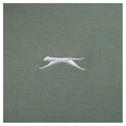 Pistachio - Lifestyle - Slazenger Mens Embroidered Logo Polo Shirt