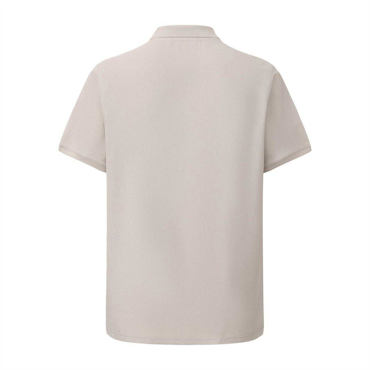 Stone - Back - Slazenger Mens Embroidered Logo Polo Shirt