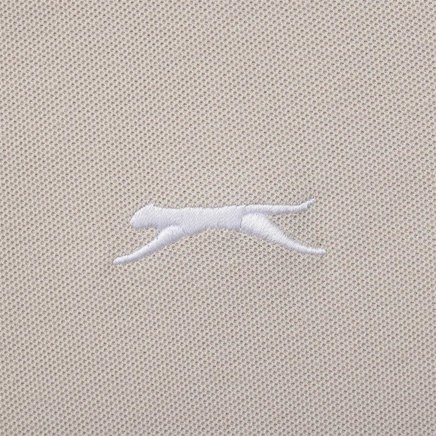 Stone - Lifestyle - Slazenger Mens Embroidered Logo Polo Shirt